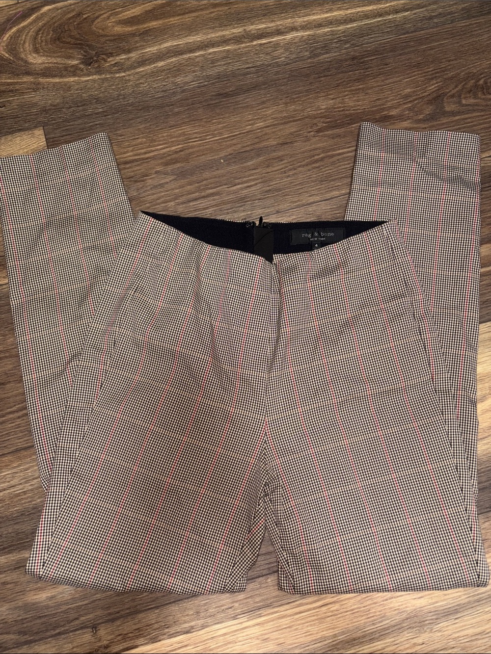 Rag and Bone- Women’s Tailored Plaid Dress Pants